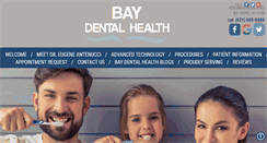 Desktop Screenshot of baydentalhealth.com